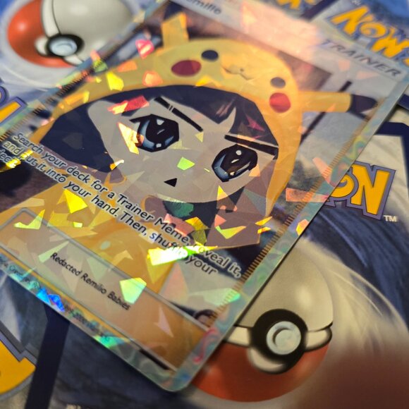 Remilio Meme Pokemon Card - Picture 5 of 10